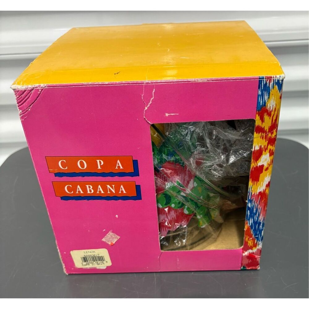 Copa Cabana Vintage floral/fruit ice bucket